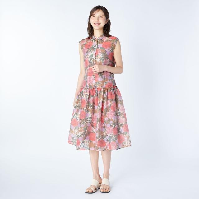 キース（KEITH）/【Lサイズ】ペインティングフラワーワンピース 19,250円