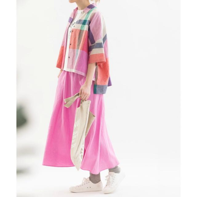 ノップドゥノッド（nop de nod）/Cornet ベルギーリネンスカートの通販