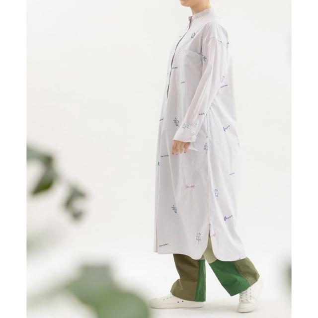 nop de nod ロングシャツワンピース nop de nod（ロングワンピース/マキシワンピース）のフリマ