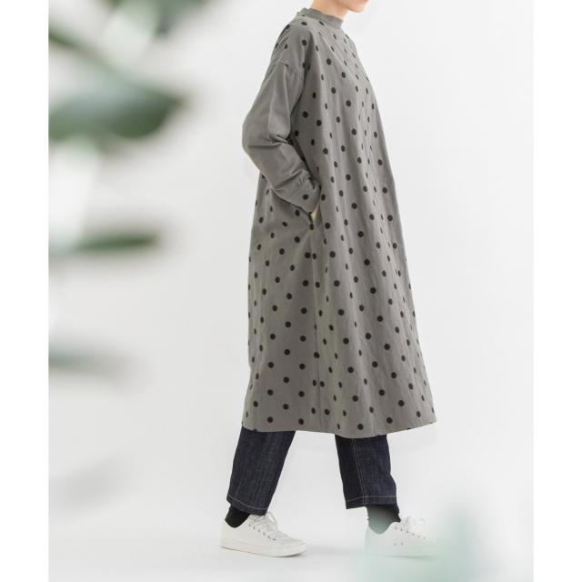 ノップドゥノッド（nop de nod）/起毛コットンpolka綿刺繍2wayワンピースの通販は