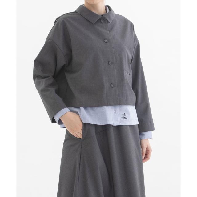 ノップドゥノッド（nop de nod）/トロ2wayクロップドジャケットの通販はその他アウター