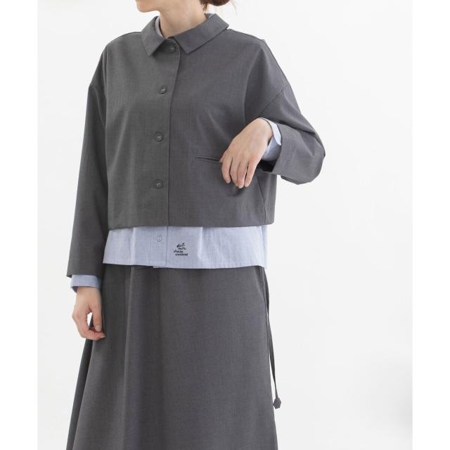 ノップドゥノッド（nop de nod）/トロ2wayクロップドジャケットの通販は