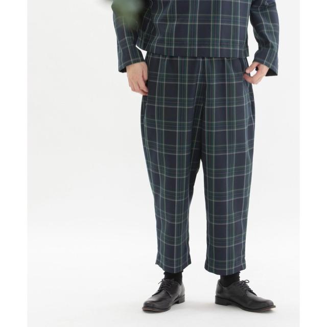 ノップドゥノッド（nop de nod）/Pommeポリエステルチェックパンツの