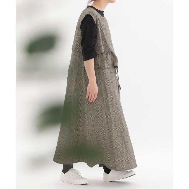 nop de nod ノップドゥノッド ノースリーブロングワンピース nop de