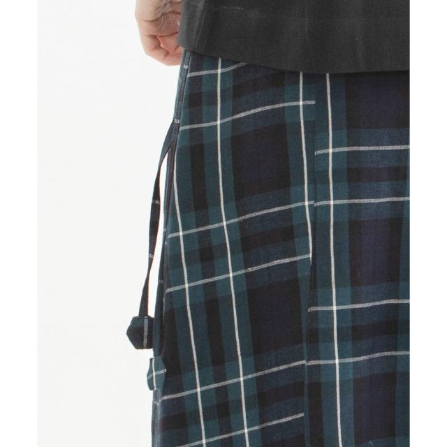 ノップドゥノッド（nop de nod）/Pommeリネンレーヨン切り替えスカート