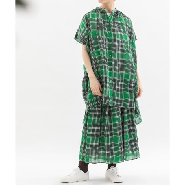 ノップドゥノッド（nop de nod）/ラミータータンチェックチュニック