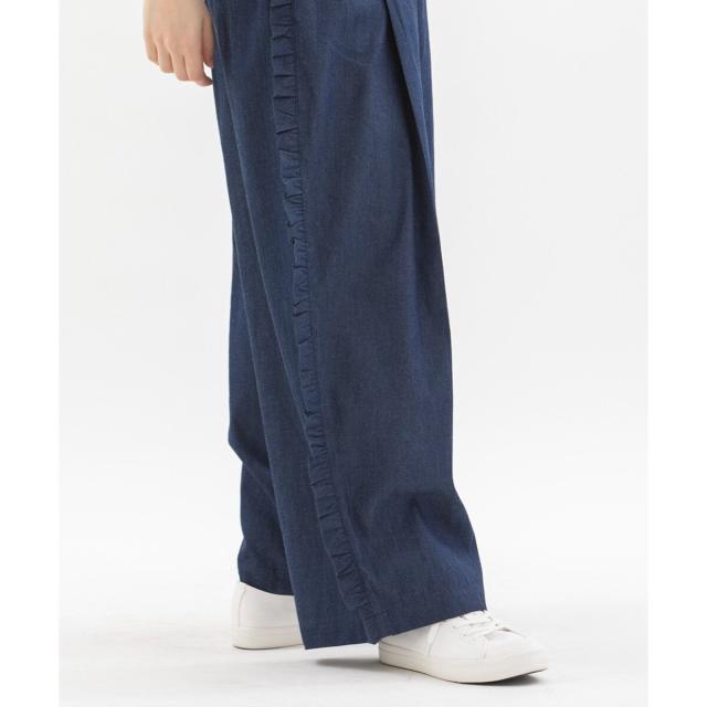 デニムボリュームパンツ（デニムパンツ）｜nop de nod