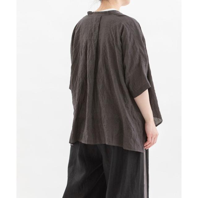 ノップドゥノッド（nop de nod）/Cielふんわりグレンチェックスタンド