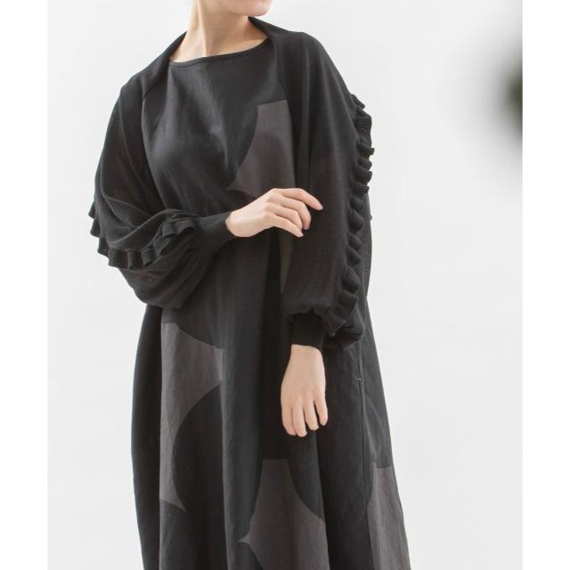 ノップドゥノッド（nop de nod）/後ろフリルボレロカーディガンの通販