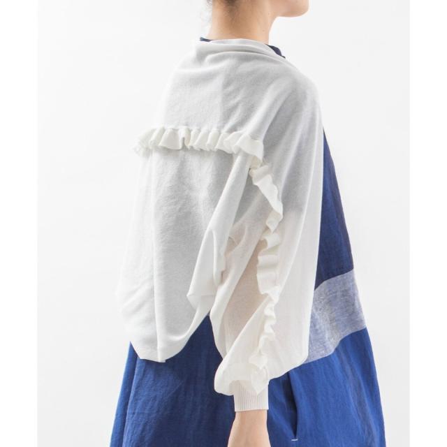 ノップドゥノッド（nop de nod）/後ろフリルボレロカーディガンの通販