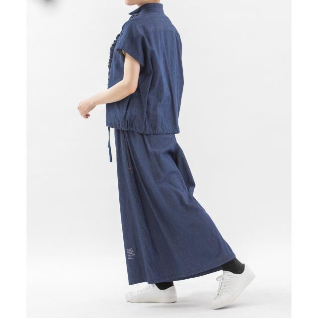 ノップドゥノッド（nop de nod）/フレンチスリーブフリルシャツの通販