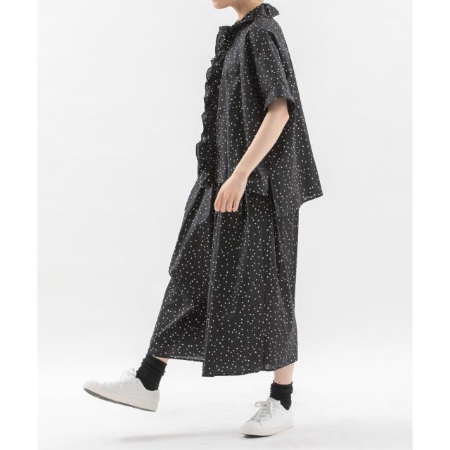 ノップドゥノッド（nop de nod）/ローンフリルブラウス