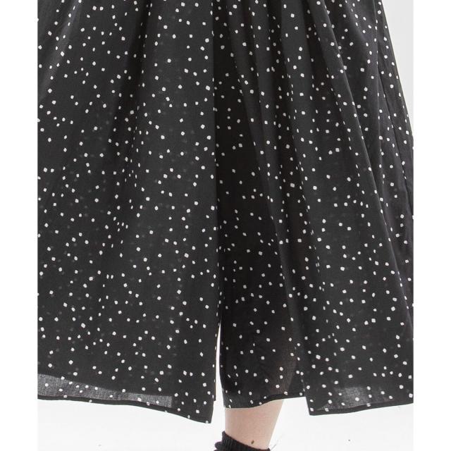 ノップドゥノッド（nop de nod）/ローン四角ドットプリントキュロット ノップドゥノッド（nop de nod）/ローン四角ドットプリントキュロット