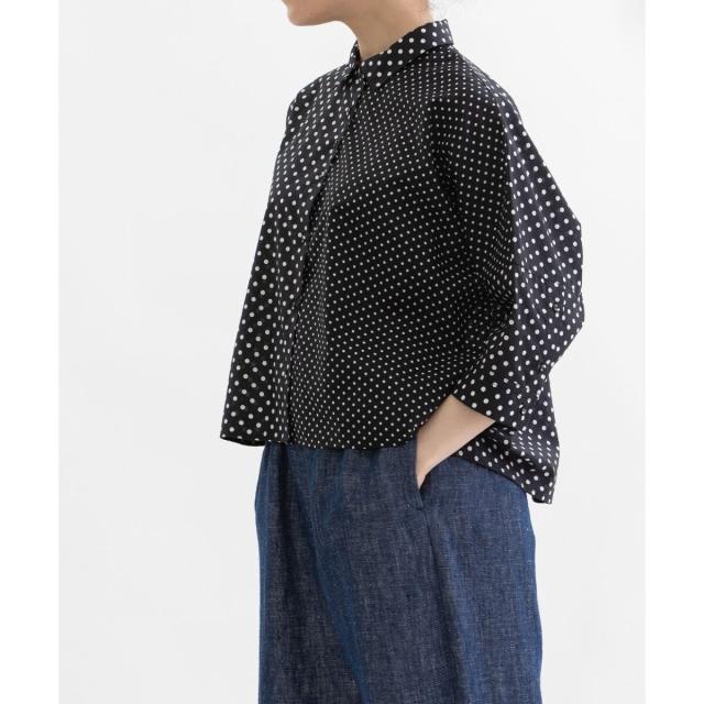 ノップドゥノッド（nop de nod）/Ciel misc6分袖シャツ セール】Ciel