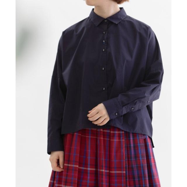 ノップドゥノッド（nop de nod）/Cielタイプライタークロップドシャツ