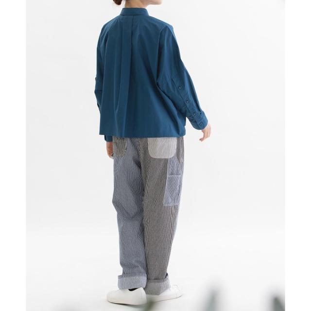 ノップドゥノッド（nop de nod）/Cielタイプライタークロップドシャツ