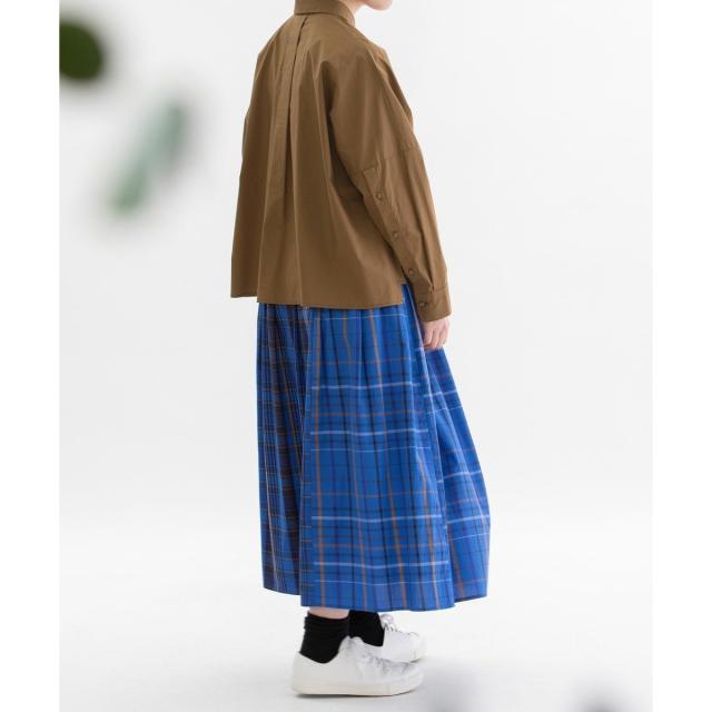 ノップドゥノッド（nop de nod）/Cielタイプライタークロップドシャツ