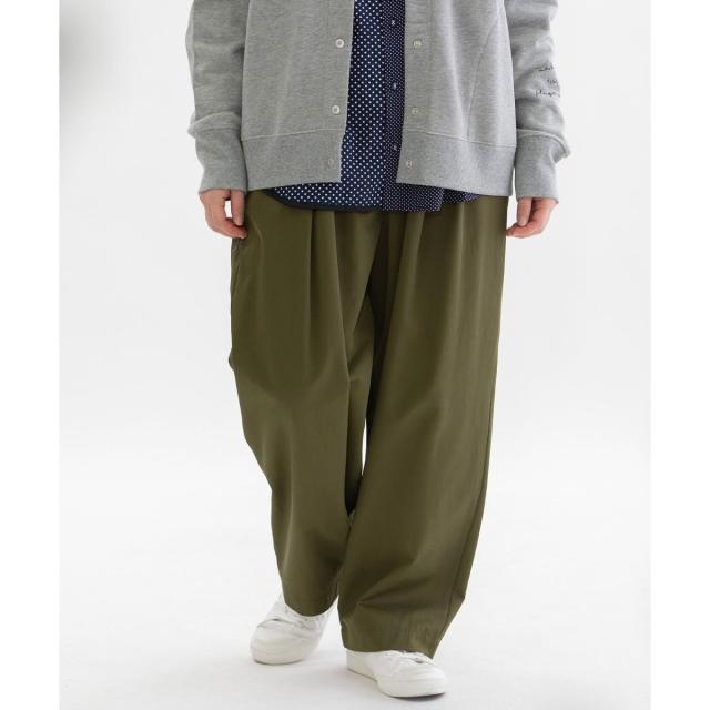 ノップドゥノッド（nop de nod）/Pomme ボリュームタックパンツの通販