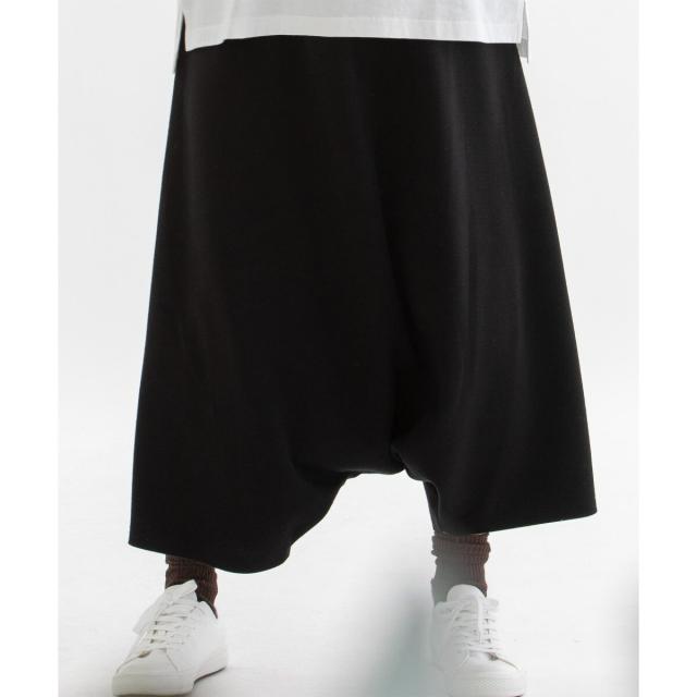 ノップドゥノッド（nop de nod）/アクリルウールポンチサルエルパンツ