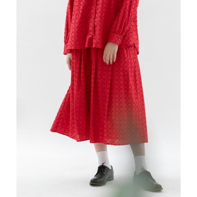 ノップドゥノッド（nop de nod）/サークルスノーカットドビータックスカート