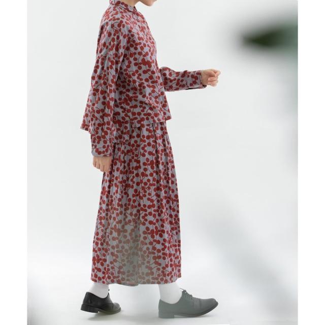 ノップドゥノッド（nop de nod）/ビエラユーカリプリントシャツ