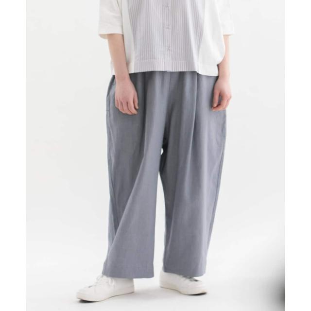 ノップドゥノッド（nop de nod）/Pomme plus rond ラミー綾9分パンツ