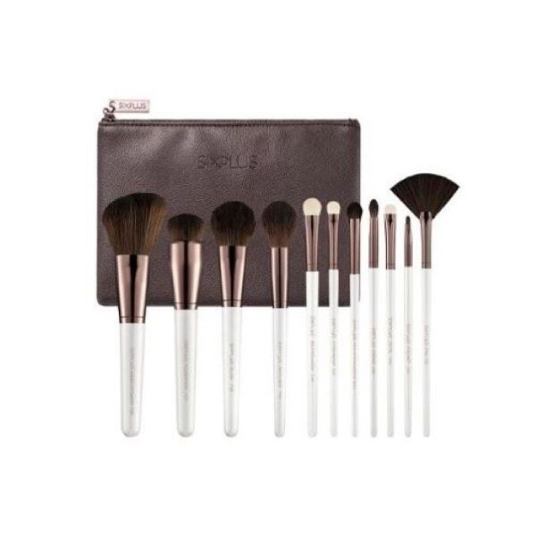 シックスプラス（SIXPLUS）/SIXPLUS ホワイトパールメイクブラシ11本セット 5,272円