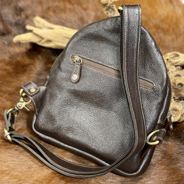 ウインズハウス（WINS HOUSE）/【 Web 限定 価格 】 シュリンクレザー ショルダーバッグ / 牛革_12