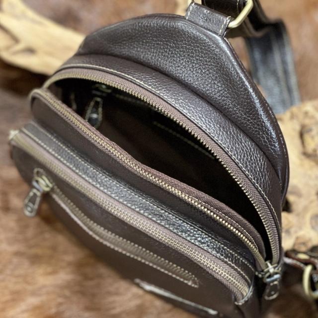 ウインズハウス（WINS HOUSE）/【 Web 限定 価格 】 シュリンクレザー ショルダーバッグ / 牛革_13