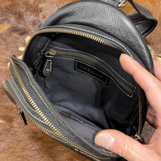 ウインズハウス（WINS HOUSE）/【 Web 限定 価格 】 シュリンクレザー ショルダーバッグ / 牛革_6