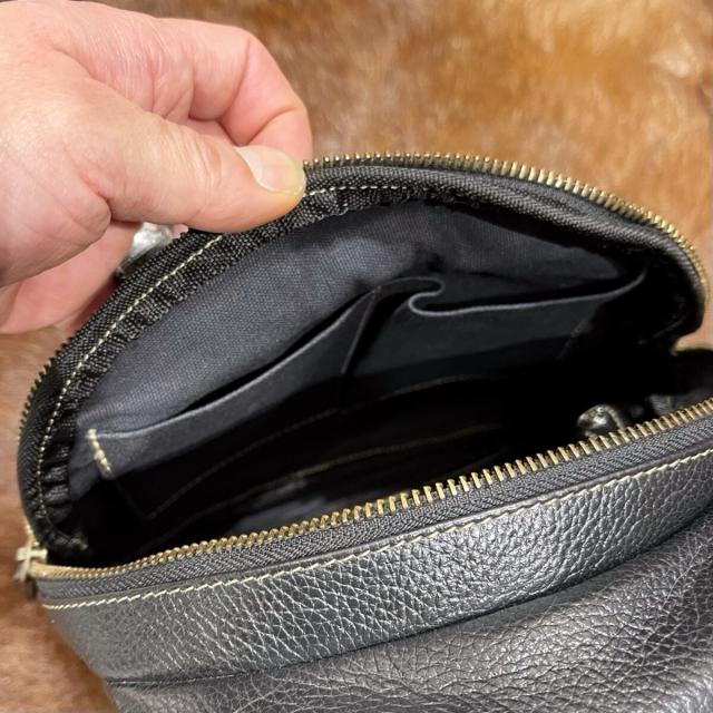 ウインズハウス（WINS HOUSE）/【 Web 限定 価格 】 シュリンクレザー ショルダーバッグ / 牛革_7