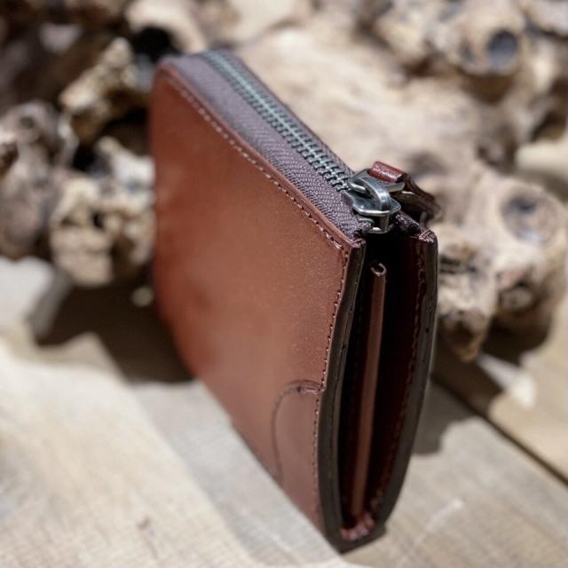 ウインズハウス（WINS HOUSE）/コンパクトウォレット 牛革 日本製 L字