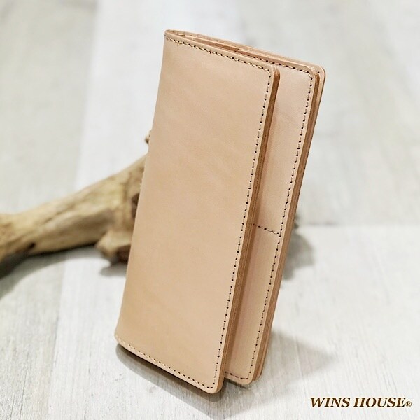 ウインズハウス（WINS HOUSE）/オイルレザー長財布 牛革 日本製 ロング