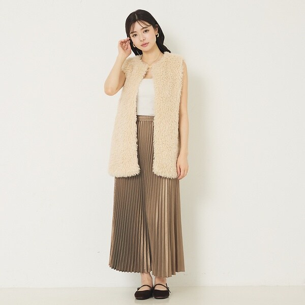 アバハウス マヴィ（abahouse mavie）/フェイクファーベストの通販はau