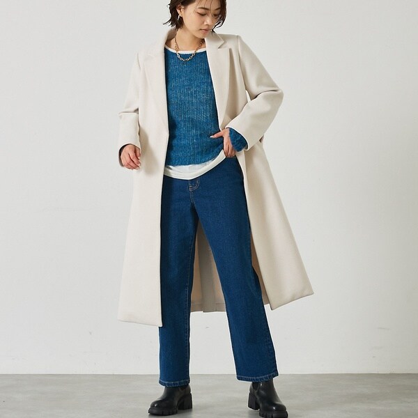 アバハウス ABAHOUSE ロングコート ロングジャケット 48 