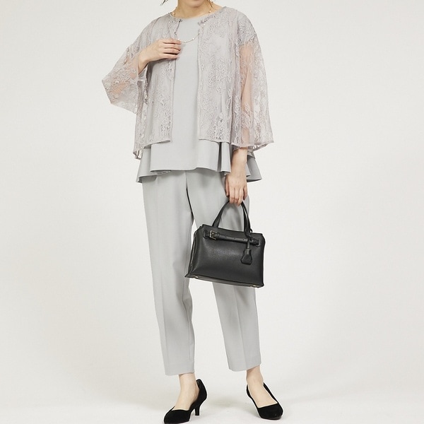 アバハウス マヴィ（abahouse mavie）/【エニデイカセット】レースボレロ＆フレンチセットアップ３点セットの通販は