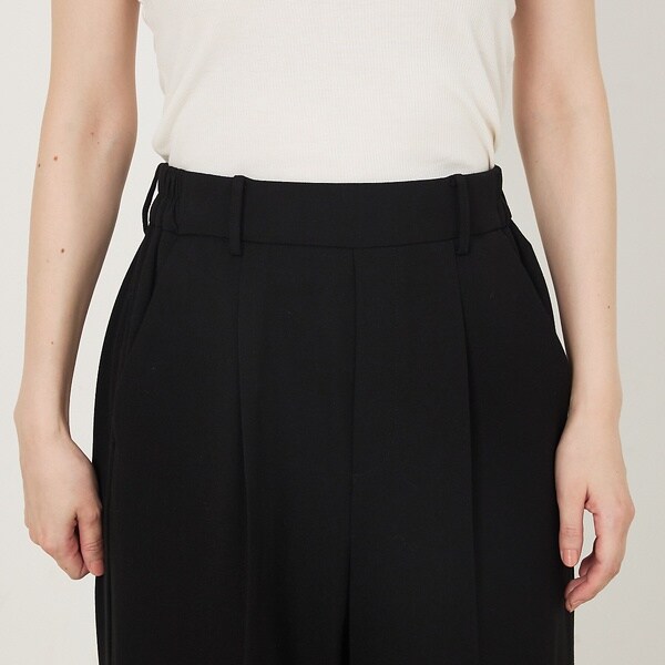 アバハウス マヴィ（abahouse mavie）/TRストレッチタックセミワイドパンツ