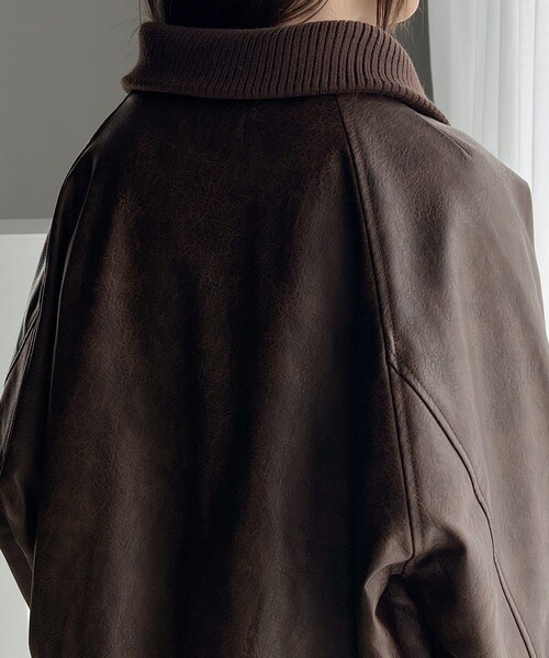 クラシカルエルフ（Classical Elf）/《Javaジャバコラボ》質感に一目惚れ。リブタートル フェイクレザージャケット