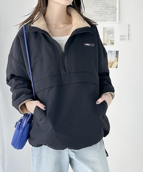 クラシカルエルフ（Classical Elf）/《JAVAジャバ 別注》シーズンスタイルをアップデート。リバーシブルハーフジップナイロンボアブル…の通販は 6,799円