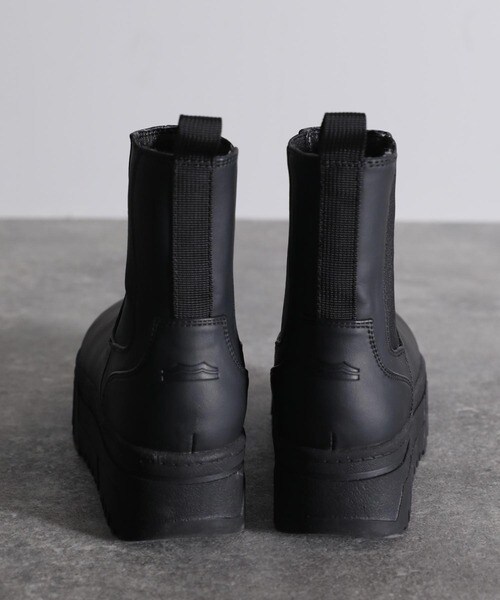 クラシカルエルフ（Classical Elf）/《JaVaジャバ コラボ》秋冬のトレンドアイテム！厚底ソールサイドゴアチェルシーブーツ