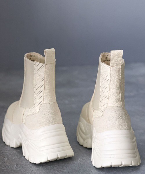 クラシカルエルフ（Classical Elf）/《JAVAジャバコラボ》足元からお洒落を楽しむ！厚底ソールサイドゴアショートブーツ