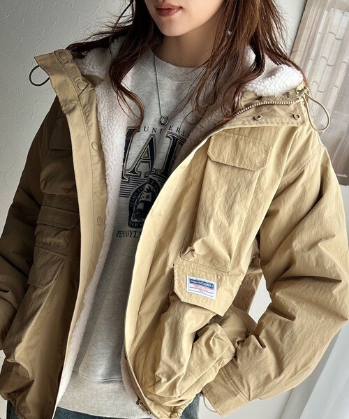 クラシカルエルフ（Classical Elf）/《JaVa ジャバコラボ》レトロなデザインが決め手。裏ボアアウトポケットマウンテンパーカー