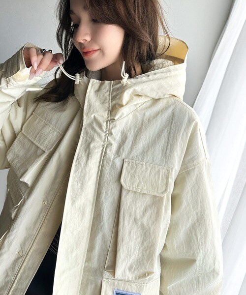 クラシカルエルフ（Classical Elf）/《JaVa ジャバコラボ》レトロなデザインが決め手。裏ボアアウトポケットマウンテンパーカー