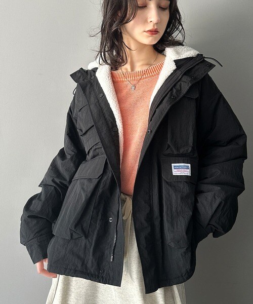 クラシカルエルフ（Classical Elf）/《JaVa ジャバコラボ》レトロなデザインが決め手。裏ボアアウトポケットマウンテンパーカー