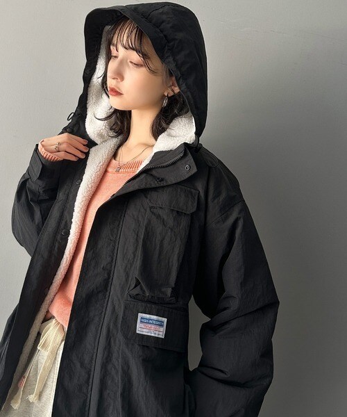 クラシカルエルフ（Classical Elf）/《JaVa ジャバコラボ》レトロなデザインが決め手。裏ボアアウトポケットマウンテンパーカー