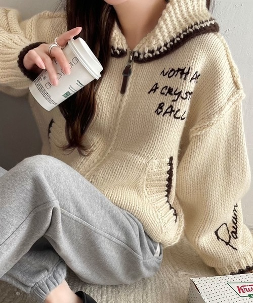 クラシカルエルフ（Classical Elf）/《JaVa ジャバコラボ》大人のカウチン。ロービングカウチンニットジャケット