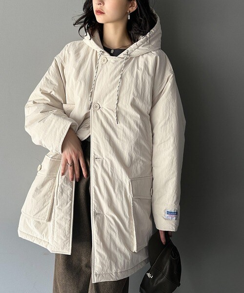 クラシカルエルフ（Classical Elf）/《Javaジャバコラボ》カジュアル派もキレイめ派も注目。bigポケットフード付き中綿ブルゾン