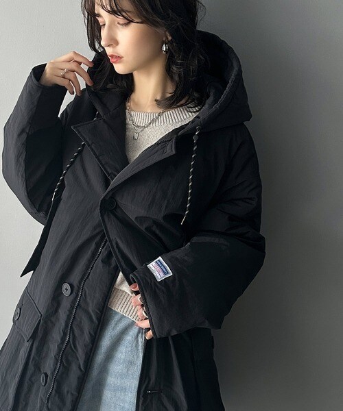 クラシカルエルフ（Classical Elf）/《Javaジャバコラボ》カジュアル派もキレイめ派も注目。bigポケットフード付き中綿ブルゾン