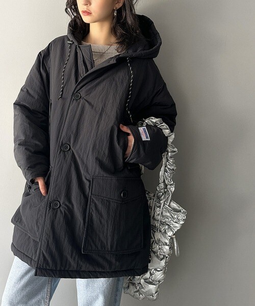 クラシカルエルフ（Classical Elf）/《Javaジャバコラボ》カジュアル派もキレイめ派も注目。bigポケットフード付き中綿ブルゾン