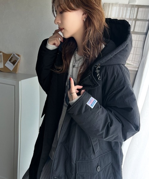 クラシカルエルフ（Classical Elf）/《Javaジャバコラボ》カジュアル派もキレイめ派も注目。bigポケットフード付き中綿ブルゾン